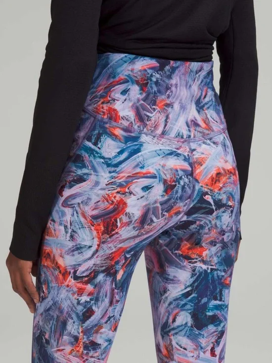 Lululemon Base Pace High-Rise Leggings 28" Women’s Atmospheric Purple Size 14 - Picture 2 of 16